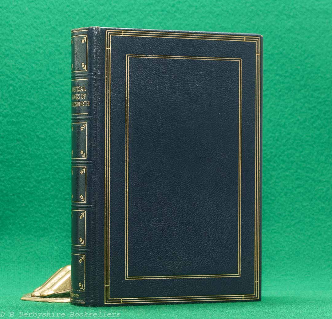 The Poetical Works of Wordsworth | Oxford University Press, 1939 | Leather Binding | William Wordsworth