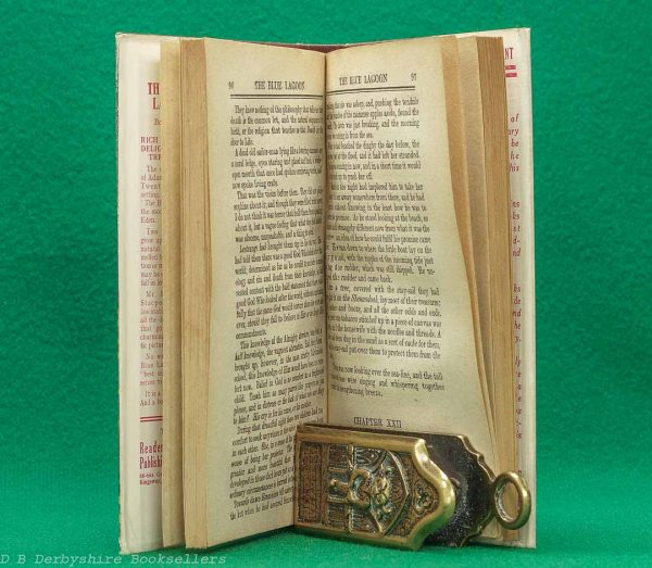 The Blue Lagoon | H. De Vere Stacpoole | Readers Library, circa 1932 | dustwrapper art by A. F. Merritt The Blue Lagoon | H. De Vere Stacpoole | Readers Library, circa 1932 | dustwrapper art by A. F. Merritt