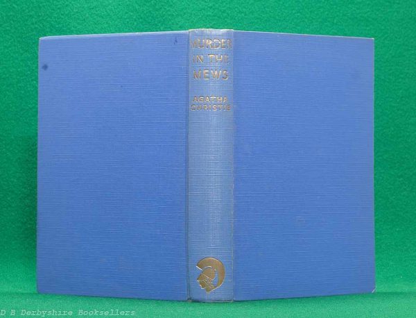 Murder in the Mews by Agatha Christie | Odhams, reprint 1938 | dustwrapper by R. H. Macartney