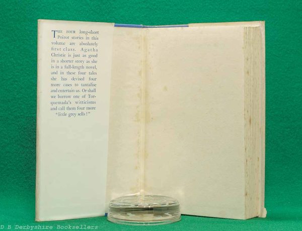 Murder in the Mews by Agatha Christie | Odhams, reprint 1938 | dustwrapper by R. H. Macartney