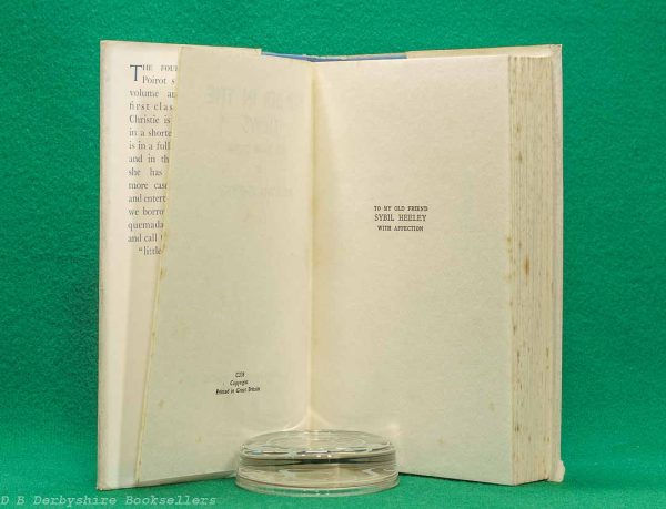 Murder in the Mews by Agatha Christie | Odhams, reprint 1938 | dustwrapper by R. H. Macartney