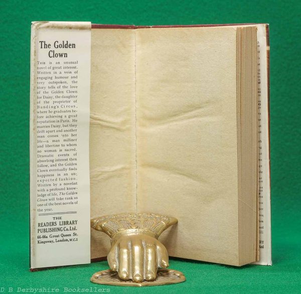 The Golden Clown | Palle Rosenkrantz | Readers Library, [1927] | Film Tie-in