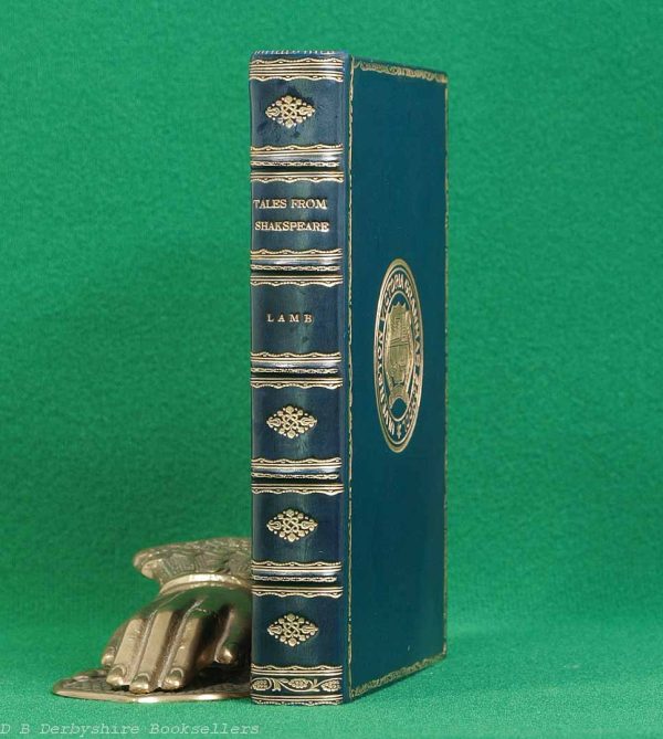 Tales from Shakspeare | Charles and Mary Lamb | Macmillan, 1908 | Fine Leather Binding | Shakespeare