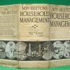 Mrs Beeton's Household Management | Ward, Lock & Co. Limited, New Edition circa 1920s/30s | A Complete Cookery Book
