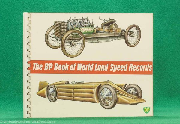 BP Book of World Land Speed Records | Herbert Jenkins, 1963 | artwork by Piet Olyslager