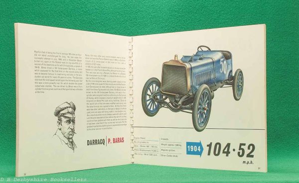 BP Book of World Land Speed Records | Herbert Jenkins, 1963 | artwork by Piet Olyslager