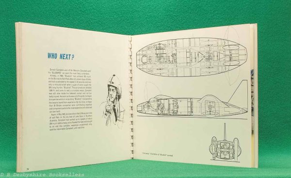 BP Book of World Land Speed Records | Herbert Jenkins, 1963 | artwork by Piet Olyslager
