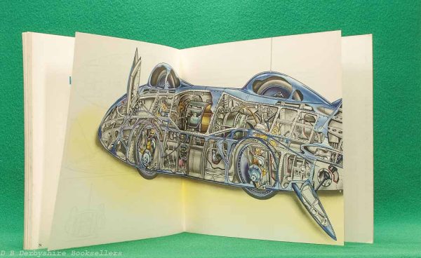 BP Book of World Land Speed Records | Herbert Jenkins, 1963 | artwork by Piet Olyslager