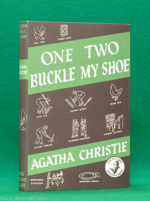 One, Two, Buckle My Shoe by Agatha Christie | Hachette Partworks 2012-15 | facsimile dustwrapper