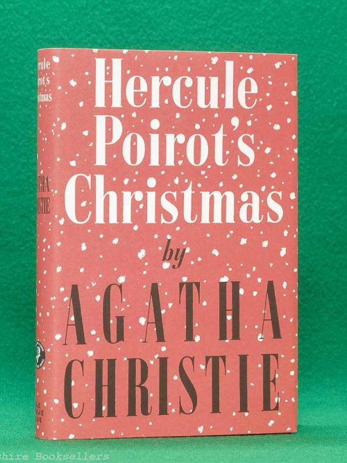 Hercule Poirot’s Christmas by Agatha Christie | Hachette Partworks 2012-15 | facsimile dustwrapper