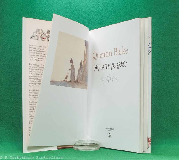 Laureate's Progress by Quentin Blake | Chris Beetles / Jonathan Cape, 1st edition 2002 | Special Edition | Signed by Quentin Blake Laureate's Progress by Quentin Blake | Chris Beetles / Jonathan Cape, 1st edition 2002 | Special Edition | Signed by Quentin Blake
