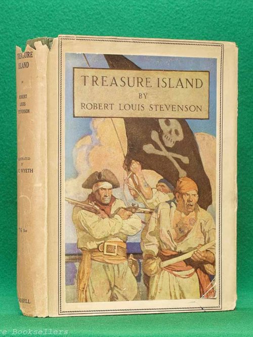 Treasure Island by Robert Louis Stevenson | Cassell & Company Limited, reprint [1931] | illustrated by N. C. Wyeth | with dustwrapper