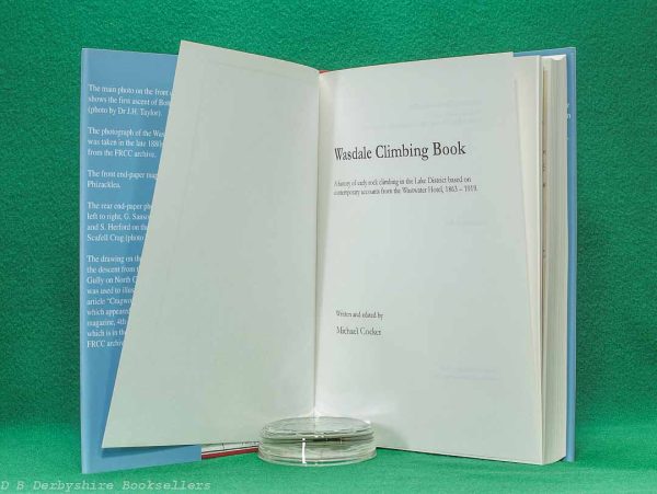 Wasdale Climbing Book by Michael Cocker | The Ernest Press, 1st edition 2006