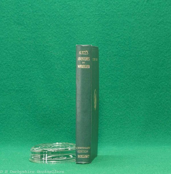 Alice's Adventures in Wonderland by Lewis Carroll | Macmillan and Co. Limited, 1932 | illustrations by John Tenniel | Centenary Edition with preface by Hugh Walpole