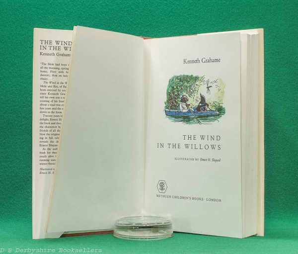 The Wind in the Willows by Kenneth Grahame | Methuen Children's Books, reprint 1974 | colour illustrations by Ernest H. Shepard The Wind in the Willows by Kenneth Grahame | Methuen Children's Books, reprint 1974 | colour illustrations by Ernest H. Shepard