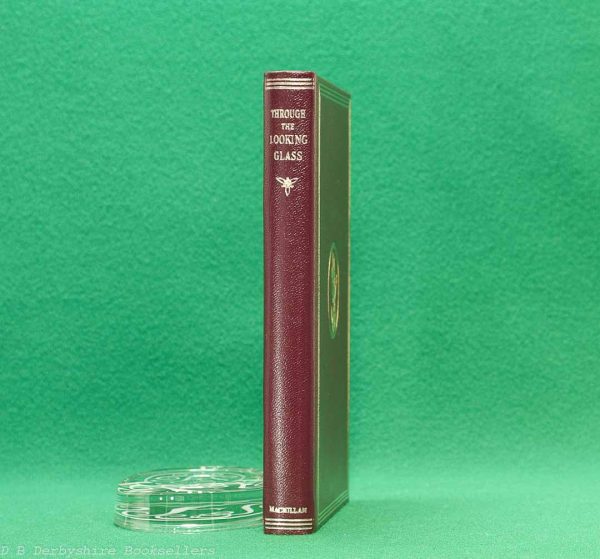 Through the Looking-Glass | Lewis Carroll | Macmillan, facsimile 1984 | illustrated by John Tenniel | Leather Binding in a Slipcase Through the Looking-Glass | Lewis Carroll | Macmillan, facsimile 1984 | illustrated by John Tenniel | Leather Binding in a Slipcase