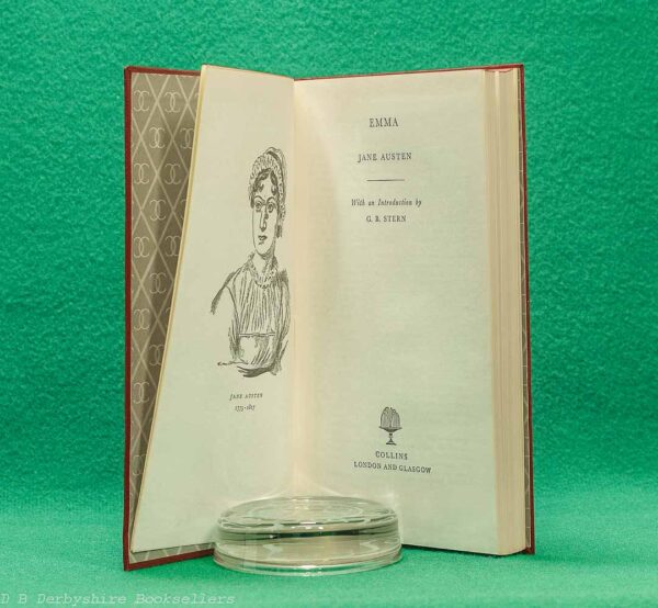 Emma by Jane Austen | Collins, reprint 1969 | with an introduction by G. B. Stern | Collins Classics
