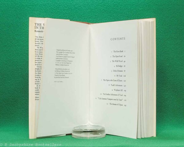 The Wind in the Willows by Kenneth Grahame | Methuen Children's Books, 1st edition 1974 | colour illustrations by Ernest H. Shepard The Wind in the Willows by Kenneth Grahame | Methuen Children's Books, 1st edition 1974 | colour illustrations by Ernest H. Shepard