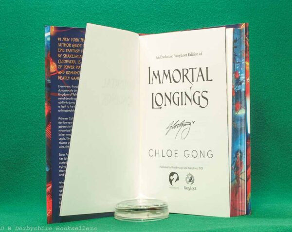 Immortal Longings by Chloe Gong | Hodderscape, 1st edition 2023 | Exclusive FairyLoot Edition
