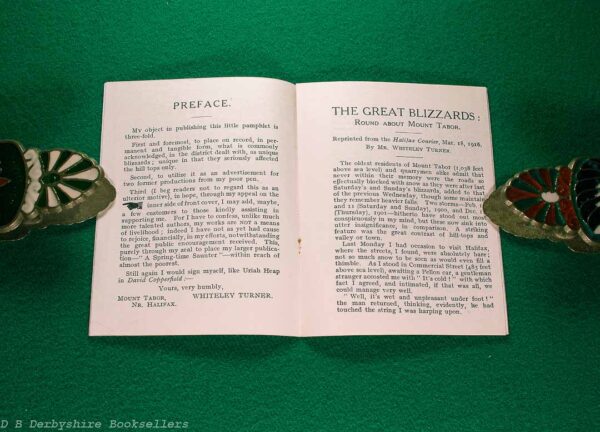 The Great Blizzards of March, 1916: round about Mount Tabor by Whiteley Turner | The Halifax Courier, 1916 The Great Blizzards of March, 1916: round about Mount Tabor by Whiteley Turner | The Halifax Courier, 1916