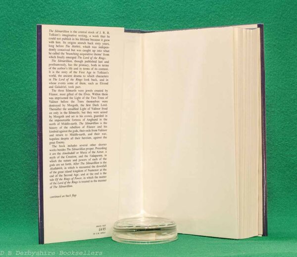 The Silmarillion by J. R. R. Tolkien | George Allen & Unwin, 1st edition 1977 | edited by Christopher Tolkien