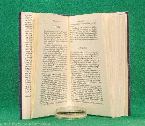 The Silmarillion by J. R. R. Tolkien | George Allen & Unwin, 1st edition 1977 | edited by Christopher Tolkien