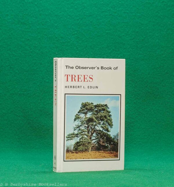 The Observer's Book of Trees by Herbert L. Edlin | Frederick Warne, reprint 1985 | Smooth Laminated Boards | Variant Printing