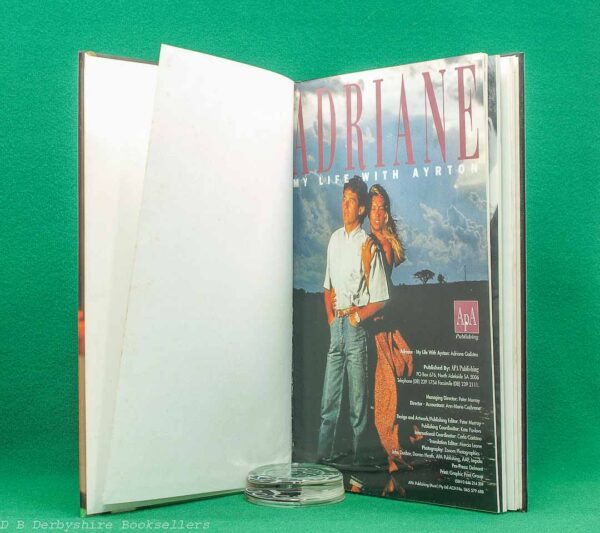 Adriane - My Life With Aryton | Adriane Galisteu | APA Publishing, 1st edition [1994] | Ayrton Senna