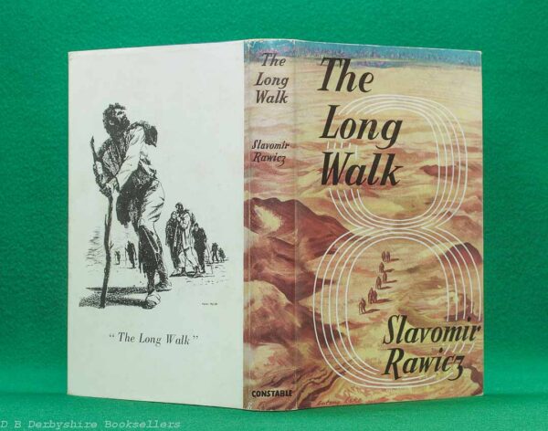 The Long Walk by Slavomir Rawicz | The Book Society in association with Constable and Company Ltd, 1st editon 1956 | Signed