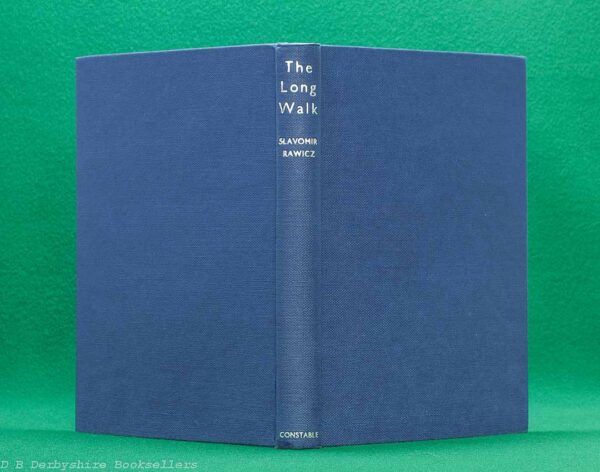 The Long Walk by Slavomir Rawicz | The Book Society in association with Constable and Company Ltd, 1st editon 1956 | Signed