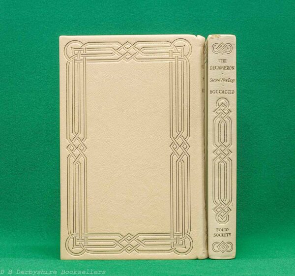The Decameron | The Folio Society, 1969 | Two Volumes in Custom Slipcase | Cream Leather Binding | Special Publication
