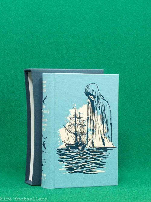 The Narrative of Arthur Gordon Pym by Edgar Allan Poe | The Folio Society, 2015 | introduction by Marilynne Robinson | illustrations by David Lupton