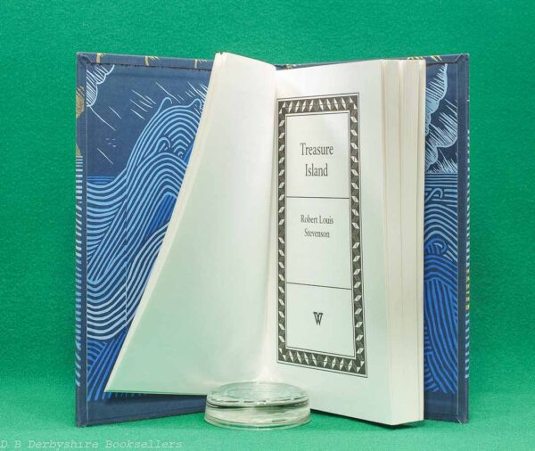Treasure Island by Robert Louis Stevenson | White's Books, 1st edition 2008 | Binding illustration by Stanley Donwood Treasure Island by Robert Louis Stevenson | White's Books, 1st edition 2008 | Binding illustration by Stanley Donwood