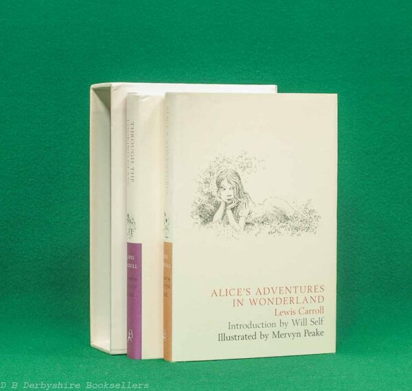 Alice's Adventures in Wonderland & Through the Looking-Glass by Lewis Carroll | Bloomsbury, 2001 | illustrated by Mervyn Peake | introductions by Will Self and Zadie Smith | in slipcase Alice's Adventures in Wonderland & Through the Looking-Glass by Lewis Carroll | Bloomsbury, 2001 | illustrated by Mervyn Peake | introductions by Will Self and Zadie Smith | in slipcase