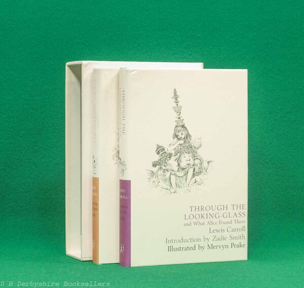 Alice's Adventures in Wonderland & Through the Looking-Glass by Lewis Carroll | Bloomsbury, 2001 | illustrated by Mervyn Peake | introductions by Will Self and Zadie Smith | in slipcase Alice's Adventures in Wonderland & Through the Looking-Glass by Lewis Carroll | Bloomsbury, 2001 | illustrated by Mervyn Peake | introductions by Will Self and Zadie Smith | in slipcase