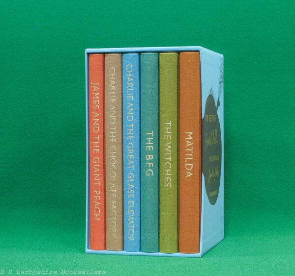 The Best of Roald Dahl | The Folio Society, 2002 | illustrated by Quentin Blake | six books in slipcase The Best of Roald Dahl | The Folio Society, 2002 | illustrated by Quentin Blake | six books in slipcase