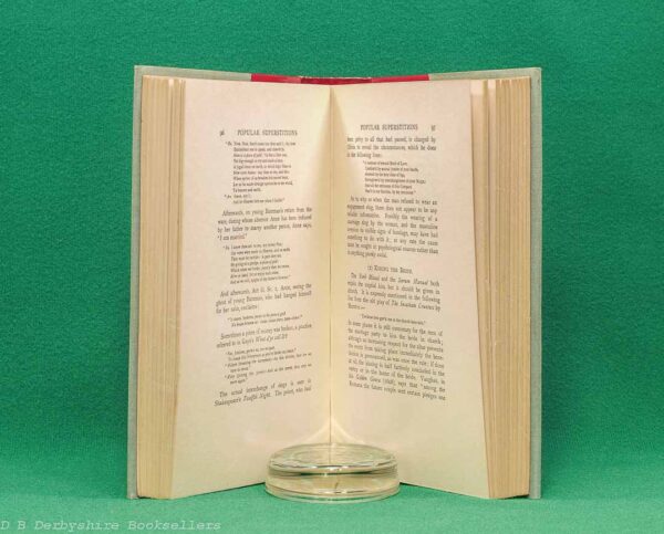 The Origins of Popular Superstitions and Customs by T. Sharper Knowlson | T. Werner Laurie Ltd, reprint 1934 | with a dustwrapper