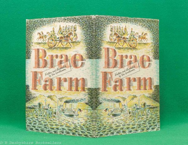 Brae Farm written and lithographed by Tom Gentleman | Transatlantic Arts Co. Ltd, 1st edition 1945 | The Curwen Press | in a dustwrapper