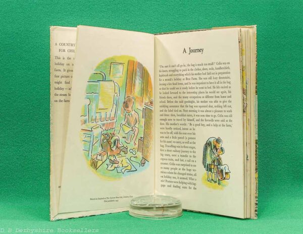 Brae Farm written and lithographed by Tom Gentleman | Transatlantic Arts Co. Ltd, 1st edition 1945 | The Curwen Press | in a dustwrapper