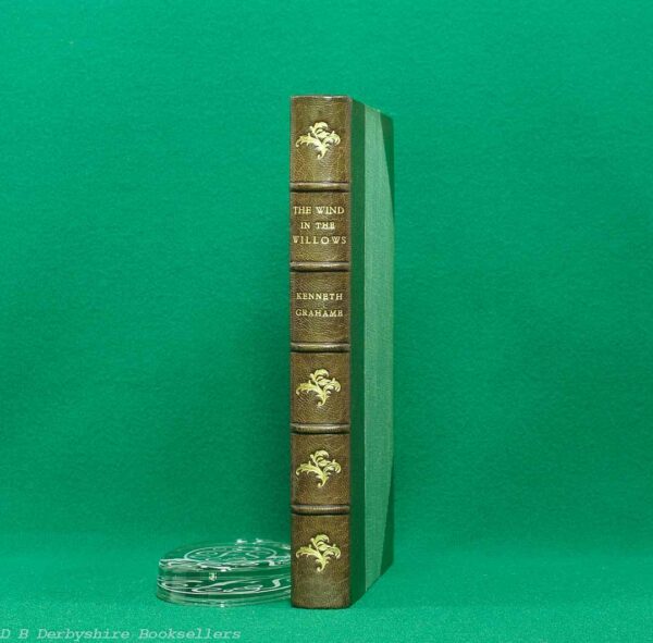 The Wind in the Willows by Kenneth Grahame | Methuen & Co. Ltd, reprint 1956 | introduction by A. A. Milne | illustrated by Arthur Rackham | Zaehnsdorf Leather Binding The Wind in the Willows by Kenneth Grahame | Methuen & Co. Ltd, reprint 1956 | introduction by A. A. Milne | illustrated by Arthur Rackham | Zaehnsdorf Leather Binding