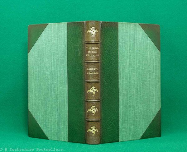 The Wind in the Willows by Kenneth Grahame | Methuen & Co. Ltd, reprint 1956 | introduction by A. A. Milne | illustrated by Arthur Rackham | Zaehnsdorf Leather Binding The Wind in the Willows by Kenneth Grahame | Methuen & Co. Ltd, reprint 1956 | introduction by A. A. Milne | illustrated by Arthur Rackham | Zaehnsdorf Leather Binding