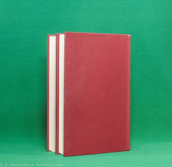 The Life of Samuel Johnson by James Boswell | The Folio Society, 1968 | Two Volumes in Red Leather Bindings The Life of Samuel Johnson by James Boswell | The Folio Society, 1968 | Two Volumes in Red Leather Bindings