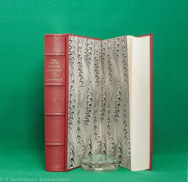 The Life of Samuel Johnson by James Boswell | The Folio Society, 1968 | Two Volumes in Red Leather Bindings The Life of Samuel Johnson by James Boswell | The Folio Society, 1968 | Two Volumes in Red Leather Bindings