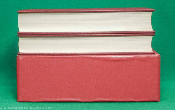The Life of Samuel Johnson by James Boswell | The Folio Society, 1968 | Two Volumes in Red Leather Bindings The Life of Samuel Johnson by James Boswell | The Folio Society, 1968 | Two Volumes in Red Leather Bindings