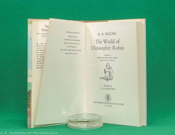 The World of Christopher Robin by A. A. Milne | Methuen Children's Books, reprint 1972 | illustrated by E. H. Shepard | When We Were Very Young | Now We Are Six