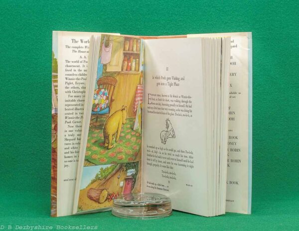 The World of Pooh by A. A. Milne | Methuen Children's Books, reprint 1973 | illustrated by E. H. Shepard | Winnie-the-Pooh | The House at Pooh Corner The World of Pooh by A. A. Milne | Methuen Children's Books, reprint 1973 | illustrated by E. H. Shepard | Winnie-the-Pooh | The House at Pooh Corner