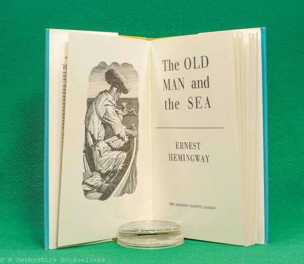 The Old Man and the Sea by Ernest Hemingway | The Reprint Society, fourth edition 1964 | illustrated by C. F. Tunnicliffe and Raymond Sheppard The Old Man and the Sea by Ernest Hemingway | The Reprint Society, fourth edition 1964 | illustrated by C. F. Tunnicliffe and Raymond Sheppard