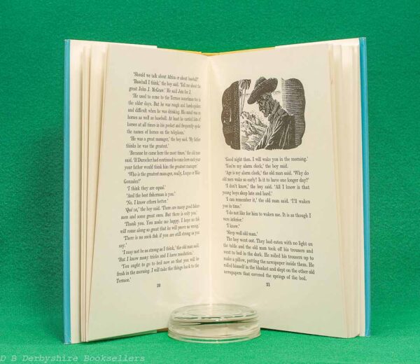 The Old Man and the Sea by Ernest Hemingway | The Reprint Society, fourth edition 1964 | illustrated by C. F. Tunnicliffe and Raymond Sheppard The Old Man and the Sea by Ernest Hemingway | The Reprint Society, fourth edition 1964 | illustrated by C. F. Tunnicliffe and Raymond Sheppard
